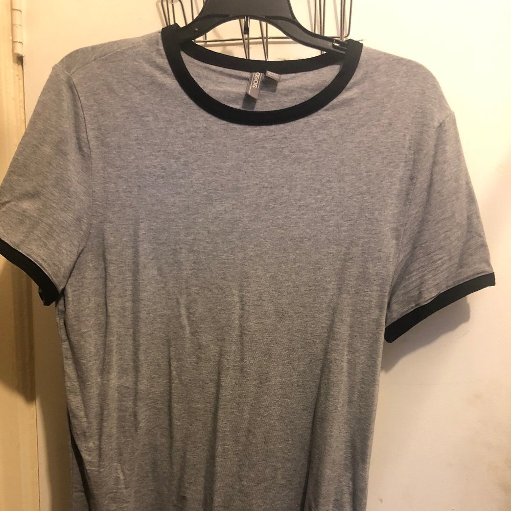 ASOS Gray/Black Tee